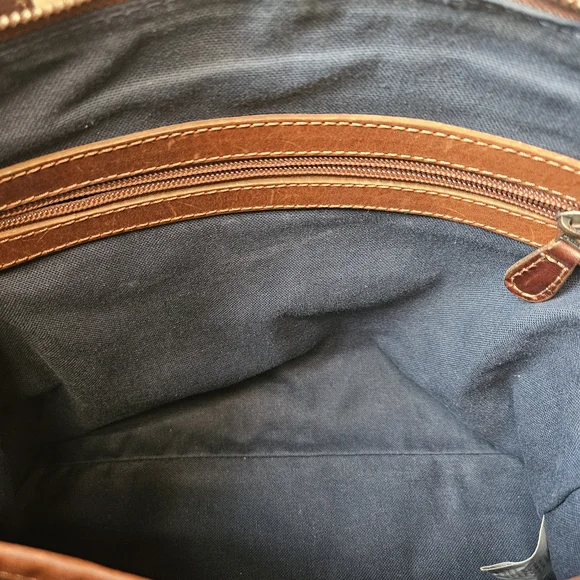 NWOT Pendleton Trail Wyeth Dome Purse & Coin Purse - Leather & Wool - Picture 12 of 15